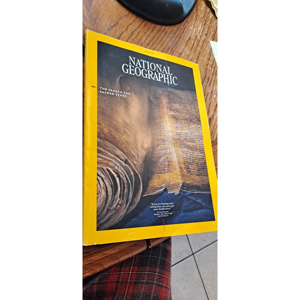 Vintage December 2018 National Geographic Journal Magazine Paperback Book